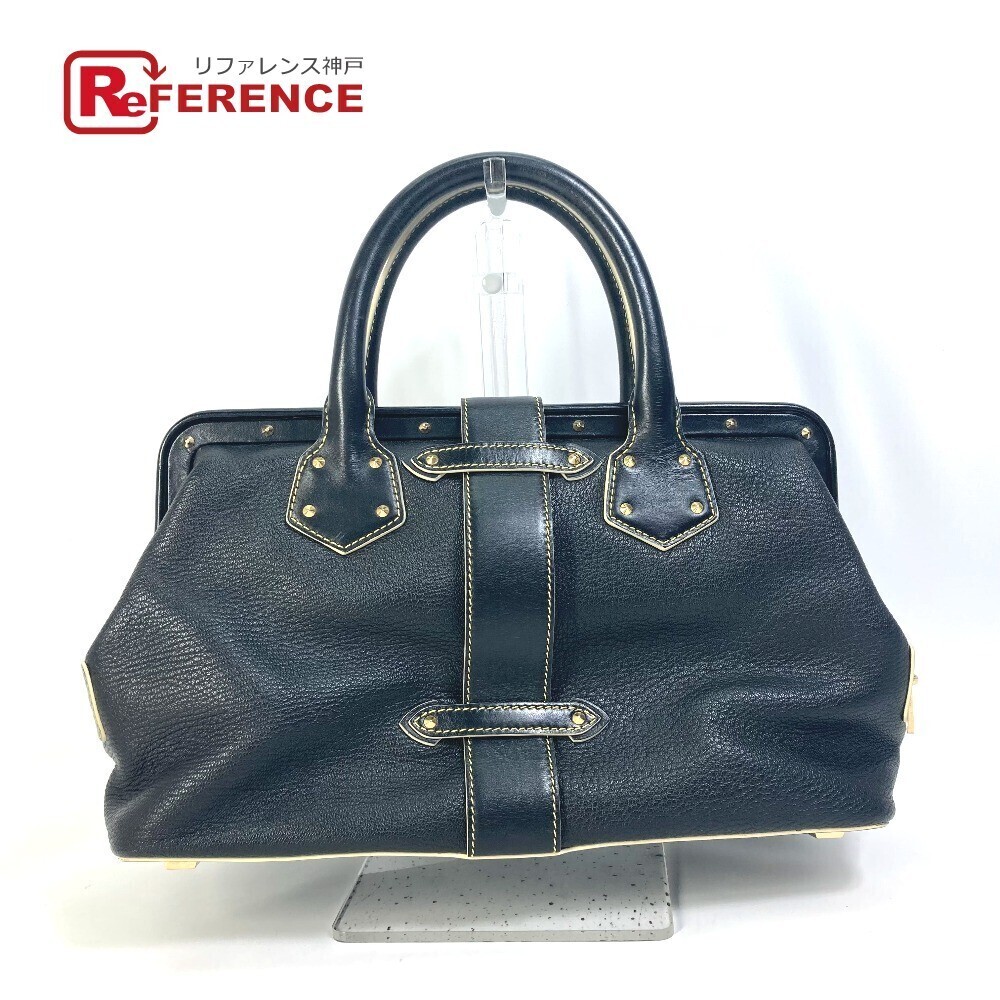 Louis Vuitton Suhali Angenieux Doctor Bag Handbag Noir Black